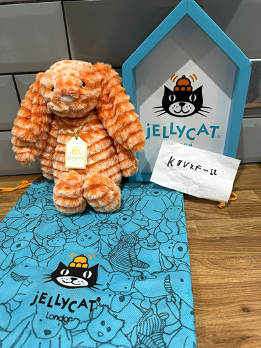 Jellycat fizzleskip bunny - fizzleskip, bnwt