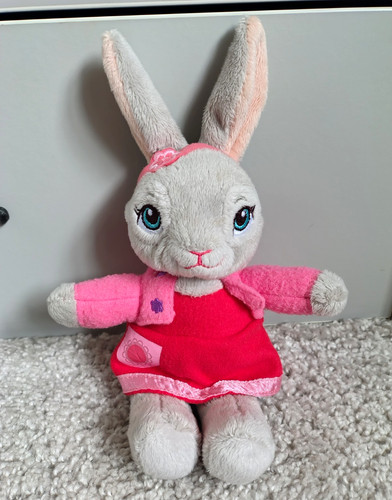 Lilly bobtail rabbit soft toy - soft,