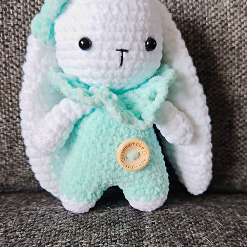 Handmade crochet bunny - crochet,
