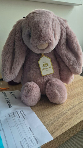 Jellycat rosa luxe bunny - luxe,