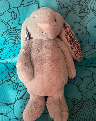 Jellycat blossom silver - , bunny