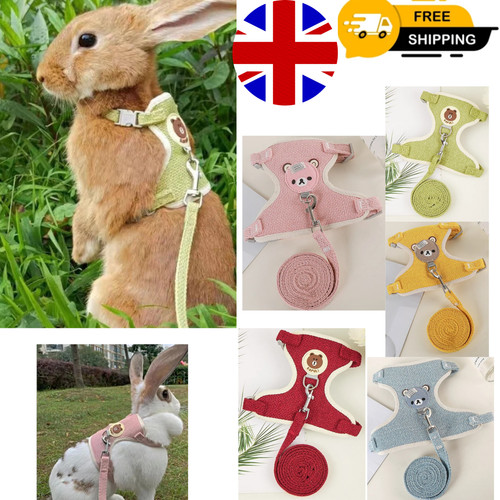 Bunny leash vest set soft - bunny,