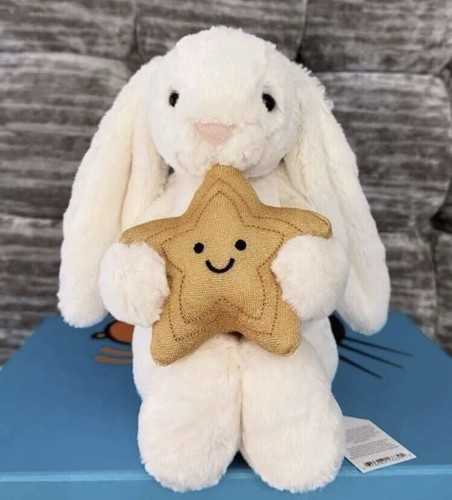 Jellycat cream bunny with - cream,