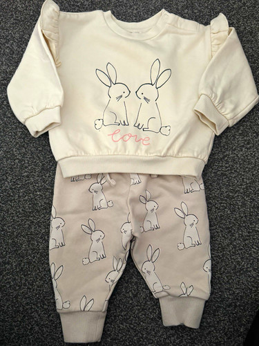 Baby bunny sweatshirt - m&s, &