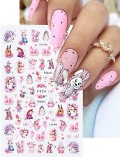 Easter Bunny Nail Art Stickers