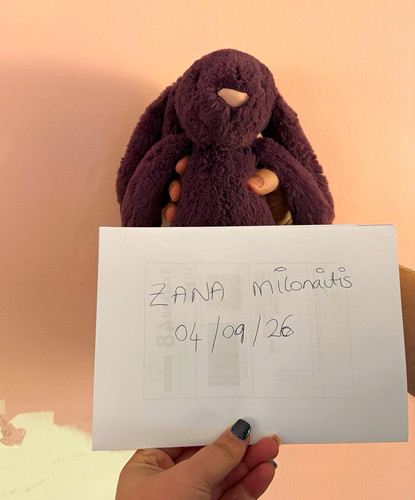 Jellycat medium bashful plum - jellycat,