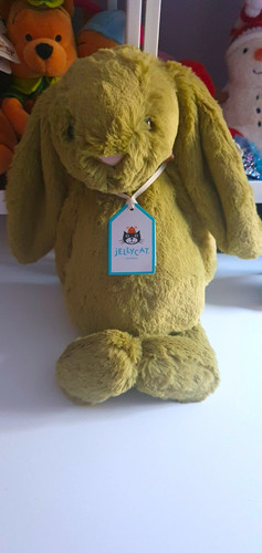 Jellycat bashful moss - moss, bunny