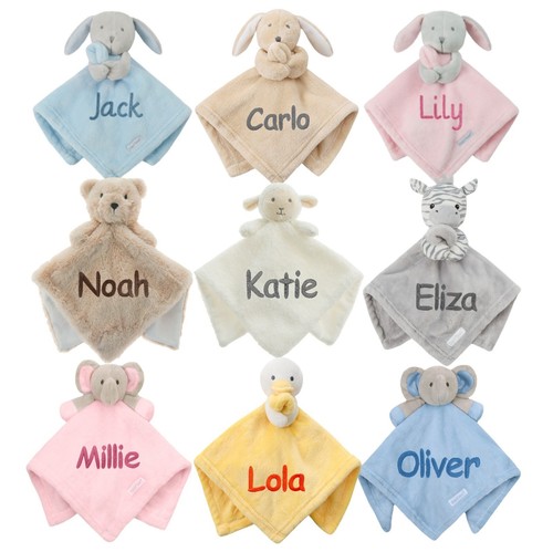 Personalised baby comforter - personalised,