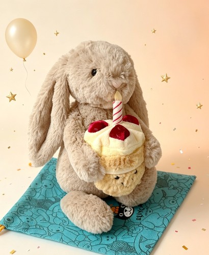 New jellycat bashful beige - new,