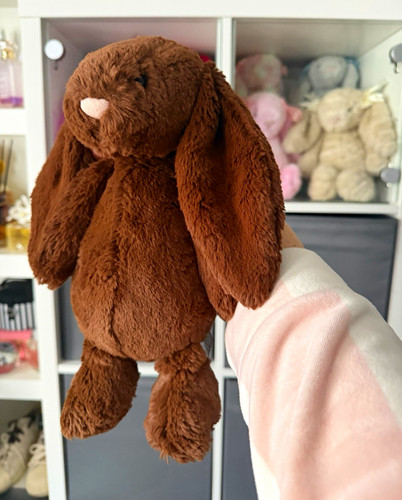 Jellycat chocolate bunny plush - jellycat,