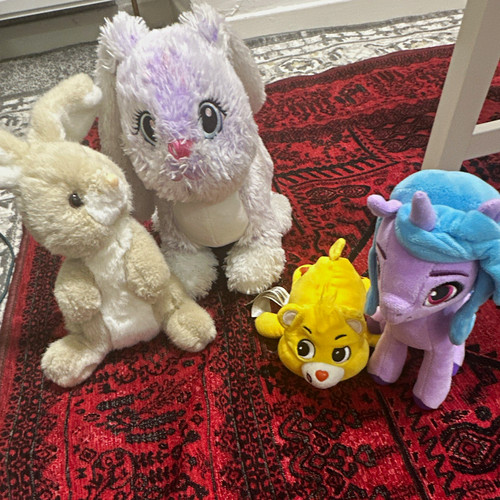 Lot small plush soft toys - lot,