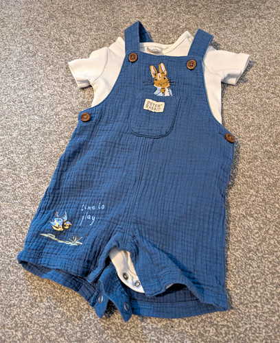 Peter rabbit 2pc dungarees - 2pc, &