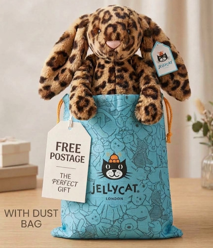 Jellycat bashful leopard bunny - bashful,