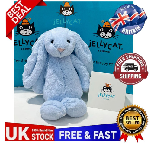 Jellycat bashful blue bunny - bashful,
