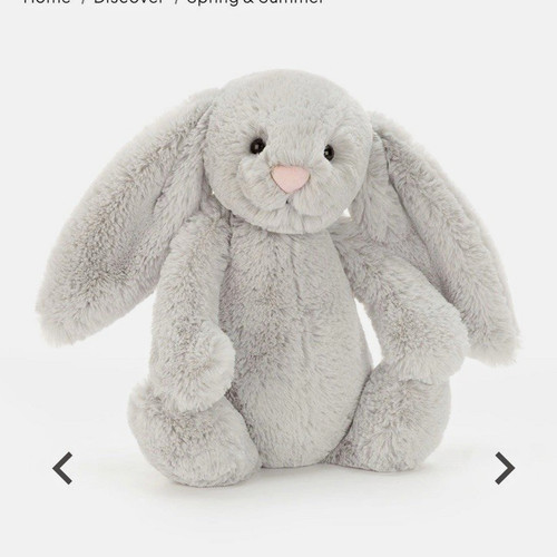 Jellycat bashful silver bunny - jellycat,