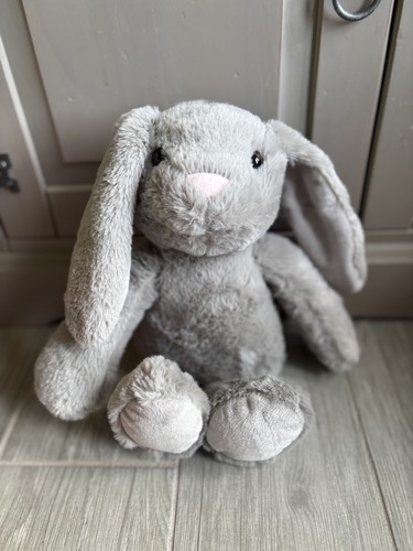 Cute grey bunny - rabbit, soft
