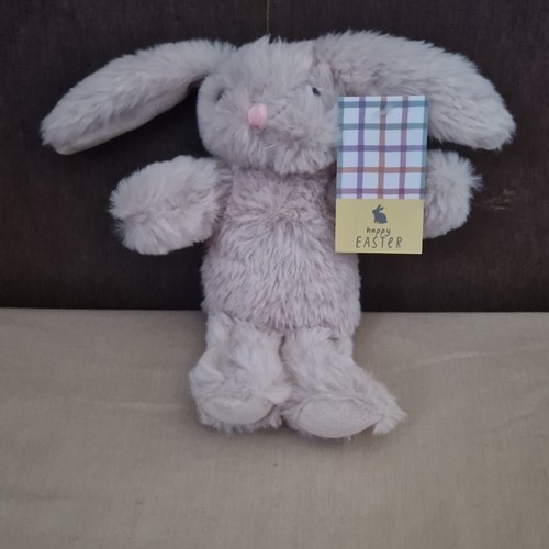 Easter bunny grey plush - easter,