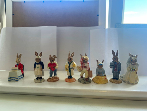Royal doulton bunnykins - 8,