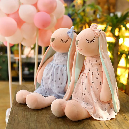 Cute bunny plush toy 35cm - toy,