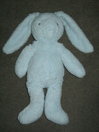 Mothercare blue snuggle bunny - blue,