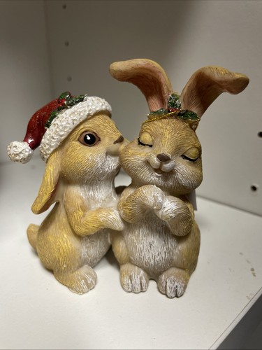 Christmas bunnies - bunnies,