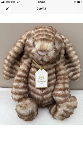 Bnwt jellycat luxe - luxe, juniper
