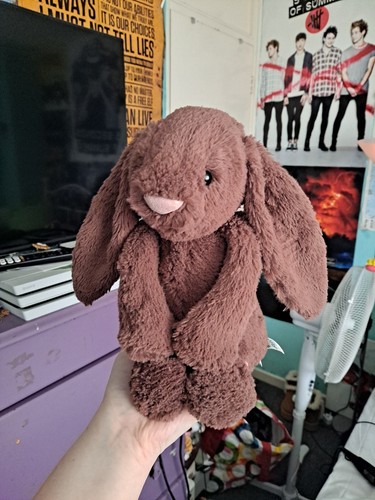 Jellycat medium bashful fudge - jellycat,