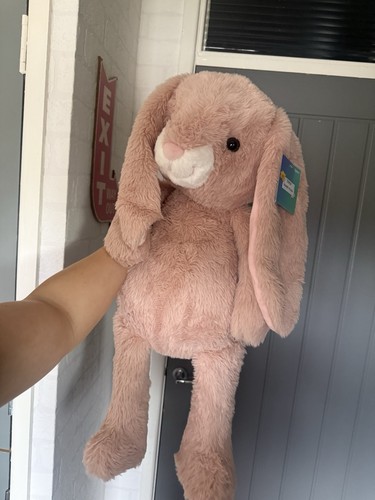 Large pink cuddly bunny rabbit - bunny,