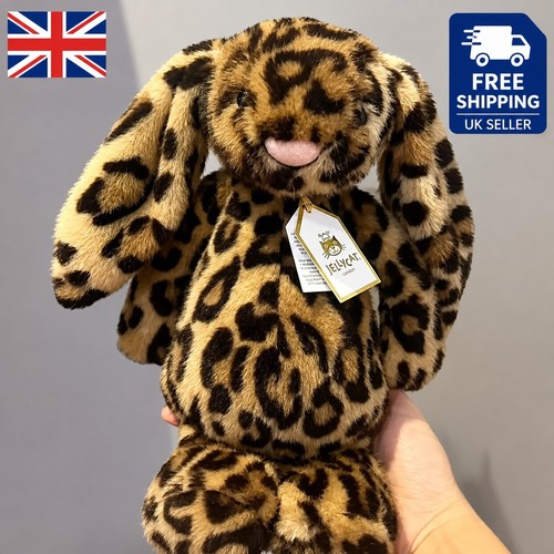 Jellycat bashful leopard - leopard, bunny