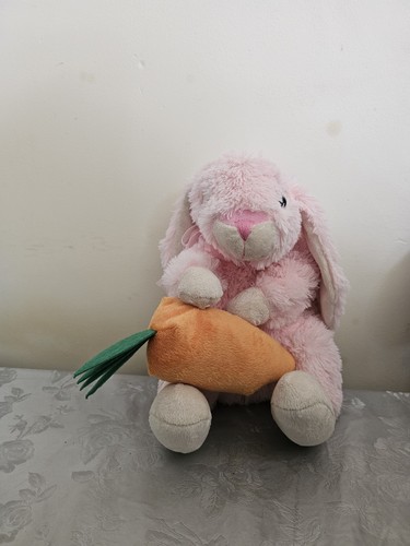 Soft pink plush bunny rabbit