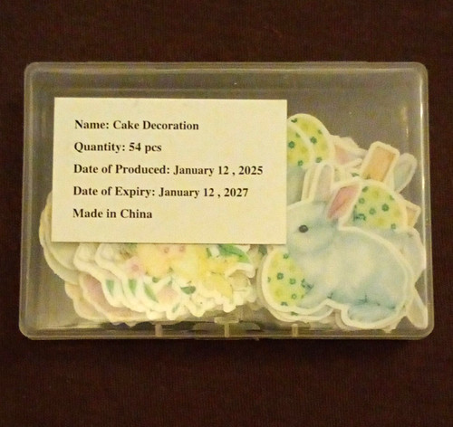 Edible easter bunny egg - edible,