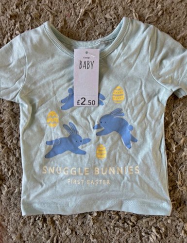 George light blue - blue, cotton