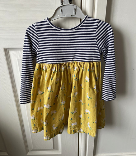John lewis girls yellow - yellow, bunny